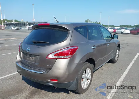 2011 Nissan Murano S из США, поврежденный, VIN JN8AZ1MWXBW178971